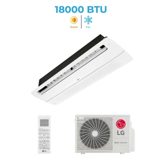 Ar-Condicionado Split Cassete 1 Via Inverter LG WI-FI Connect 18000 BTUs Quente e Frio 220V R410A AT-W18GTLP1.AWGZBR1 Ar-Condicionado Split Cassete 1 Via Inverter LG WI-FI Connect 18000 BTUs Quente e Frio 220V R410A AT-W18GTLP1.AWGZBR1
